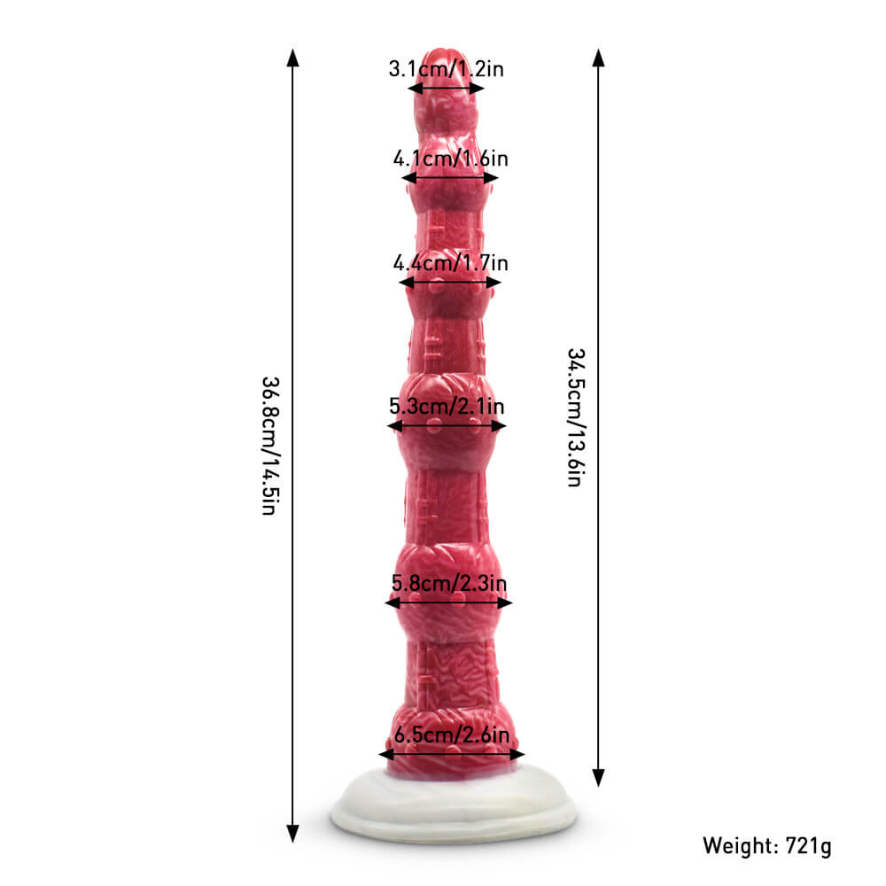 The PleasurePole - 14.5 Inch Long Dildo - Anal Sex Toy