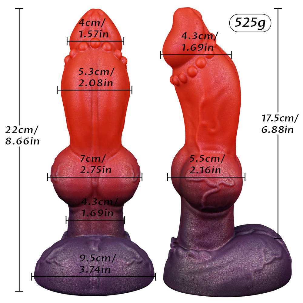 Thorne-8-Inch-Fantasy-Knot-Dildo
