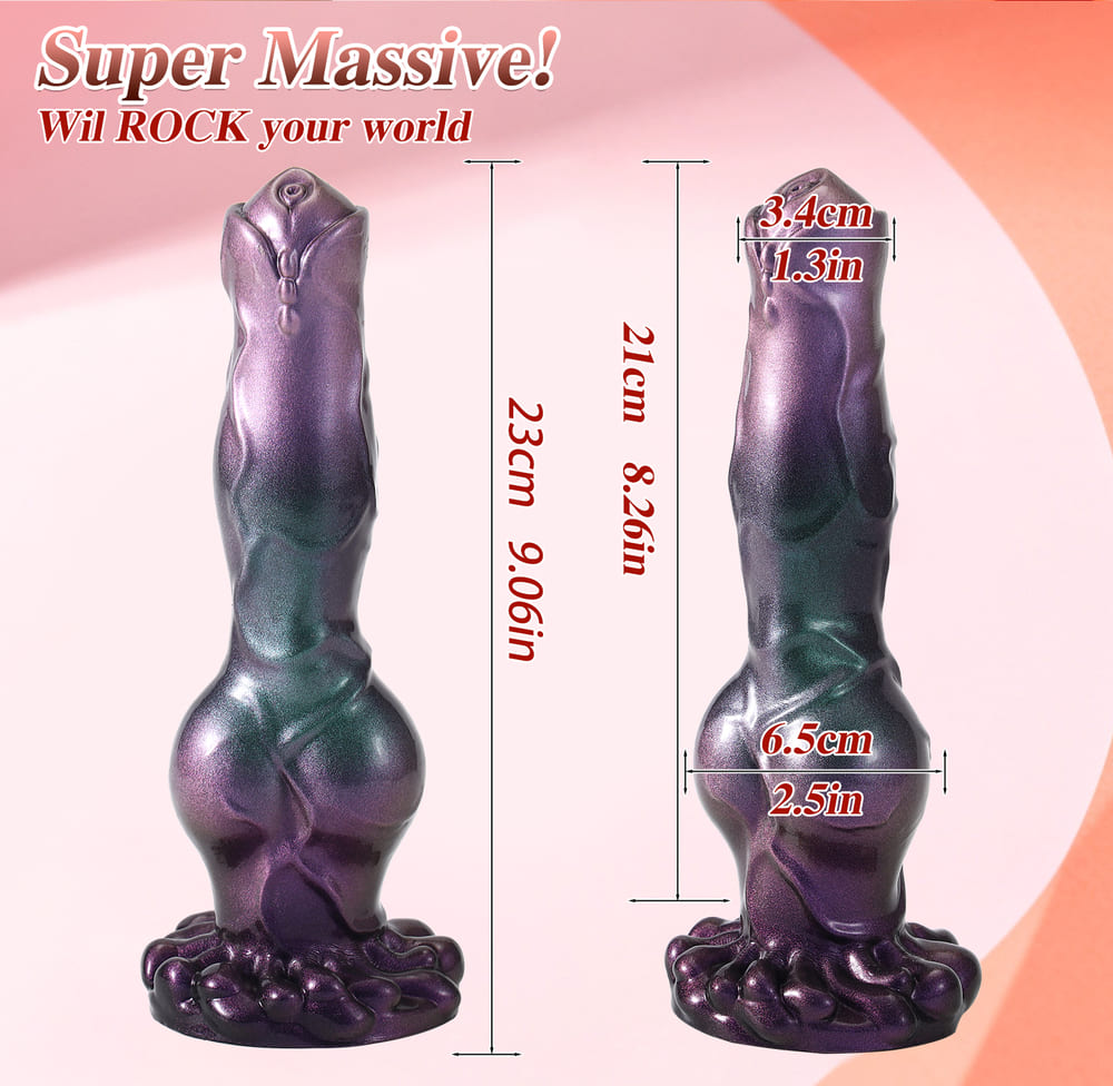 Tyx-Silicone-Fantasy-Thrusting-Dildo-Knot-Canine-Dildo