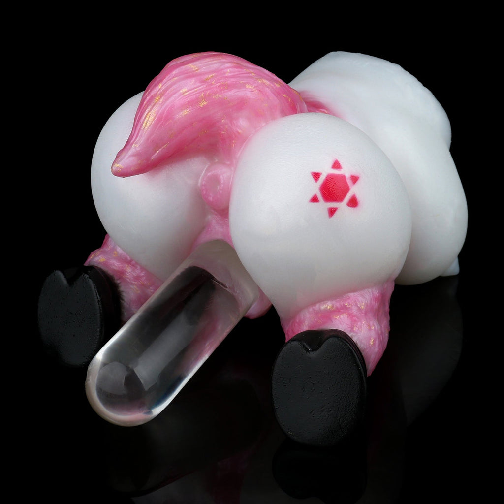 Unicorn Grail Fantasy Horse Butt Pussy Sex Doll — Dual-Entry Platinum Silicone Masturbator