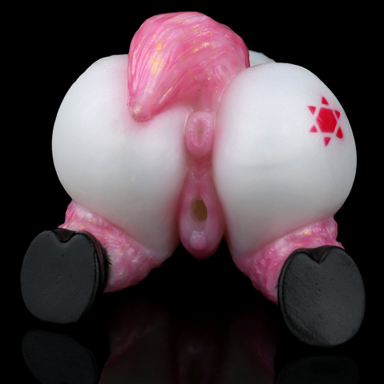 Unicorn Grail Fantasy Horse Butt Pussy Sex Doll — Dual-Entry Platinum Silicone Masturbator