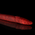 Domlust Tentacle Dildo – Premium Platinum Silicone | Blood Red Monster Dildo with Suction Cup