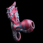 Beast Knot Fantasy Cock Sleeve with Grinder – Platinum Silicone Penis Extender for Couples
