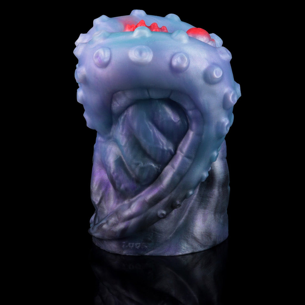 Tentacle-Textured Alien Pussy Stroker with Deep-Sea Suction Design — Fantasy Masturbator for Immersive Solo Play