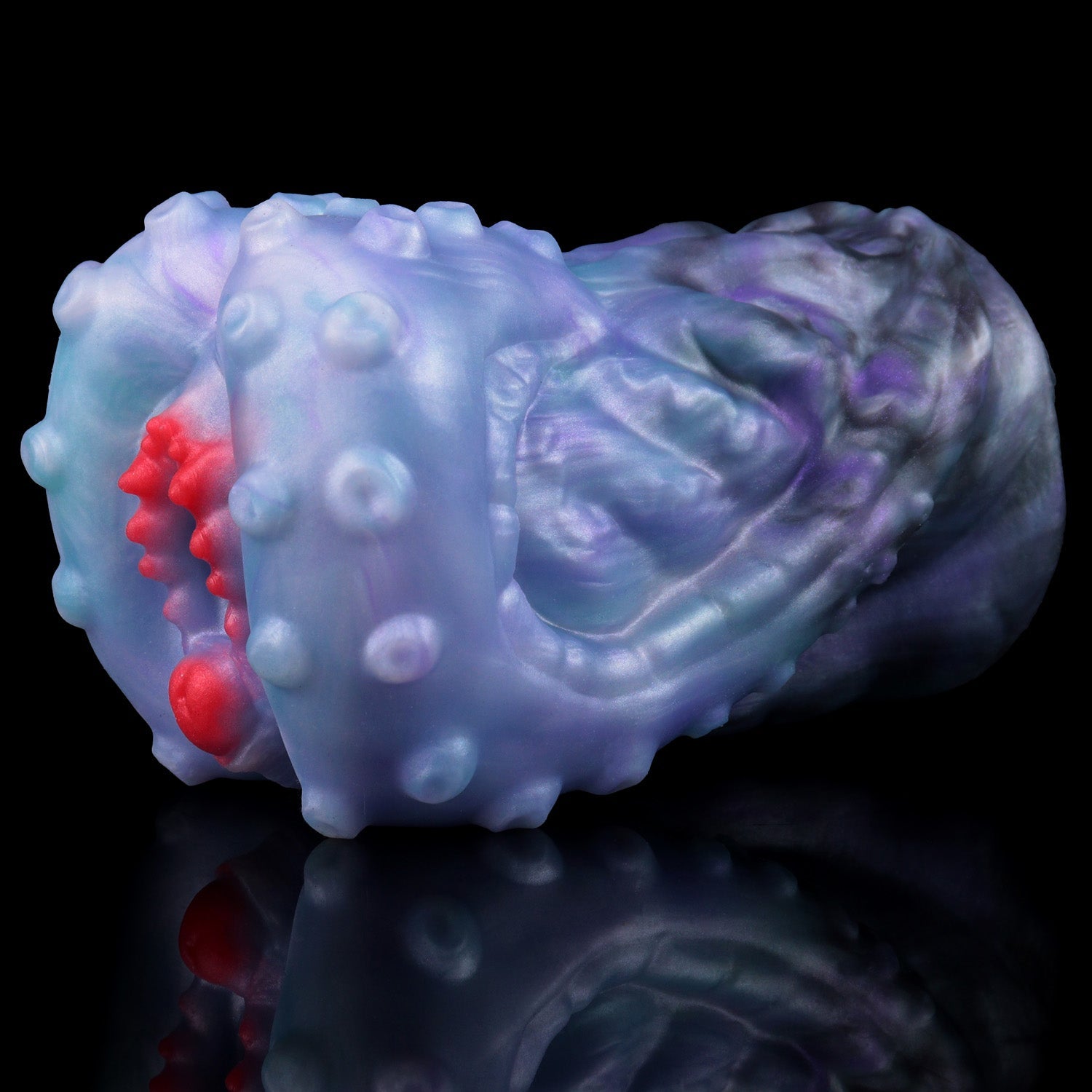 Tentacle-Textured Alien Pussy Stroker with Deep-Sea Suction Design — Fantasy Masturbator for Immersive Solo Play