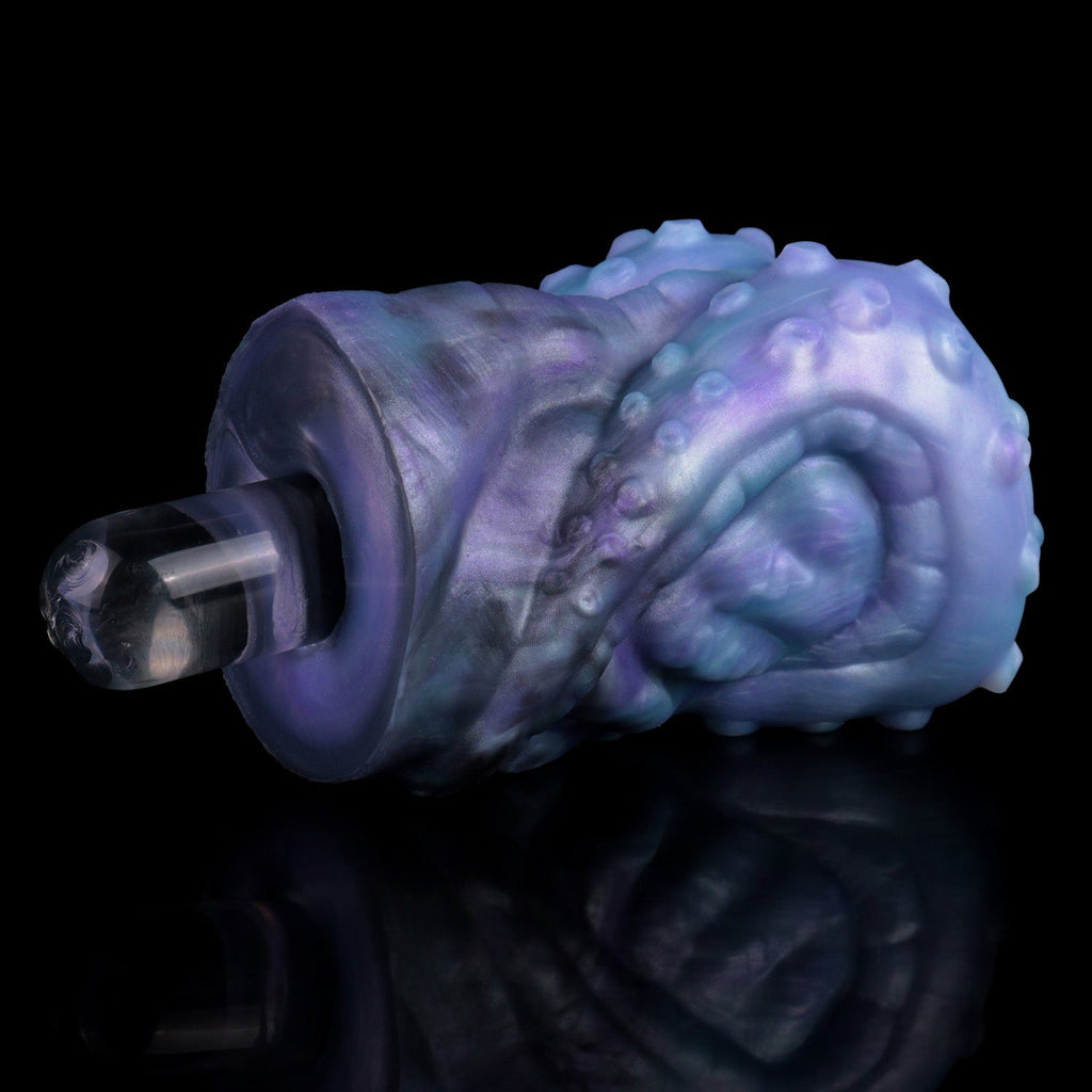 Tentacle-Textured Alien Pussy Stroker with Deep-Sea Suction Design — Fantasy Masturbator for Immersive Solo Play