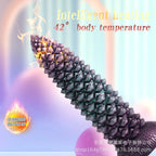 Abyssal Spine Monster Dildo | Platinum Silicone Thrusting Vibrator with Heating & Remote – Domlust