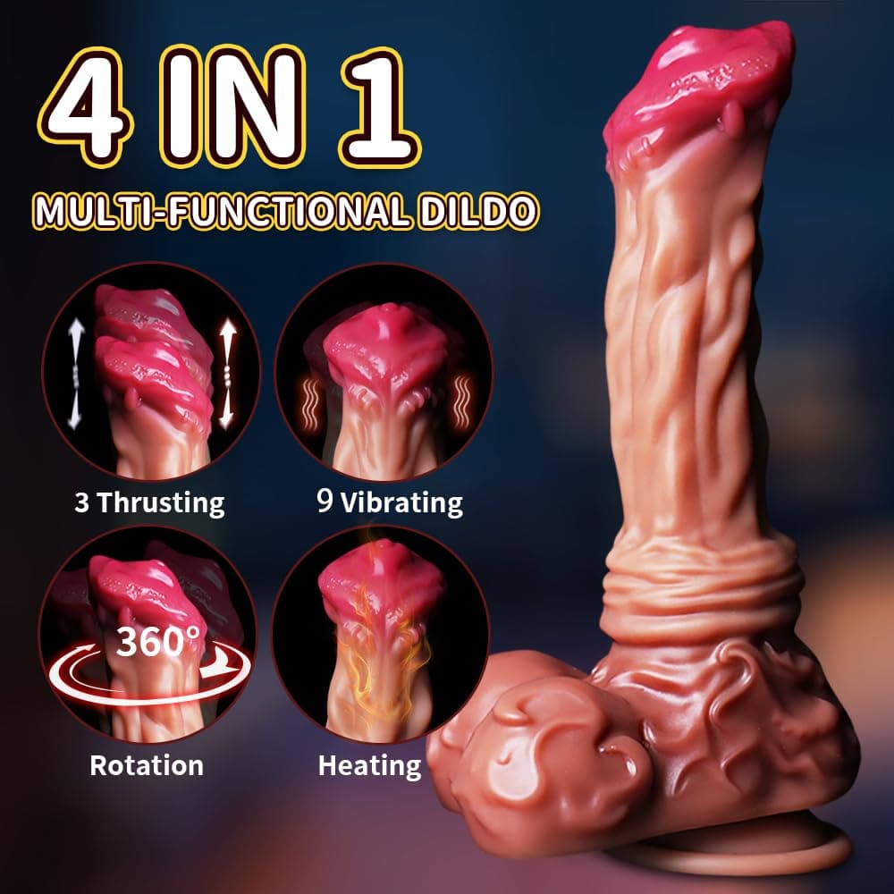 Vark-4-in-1-Fantasy-Centaur-Thrusting-Dildo