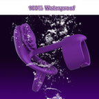 Vexar-3-IN-1-Vibrating-Penis-Ring-Rose-Clitoral-Vibrator-with-Wireless-Remote