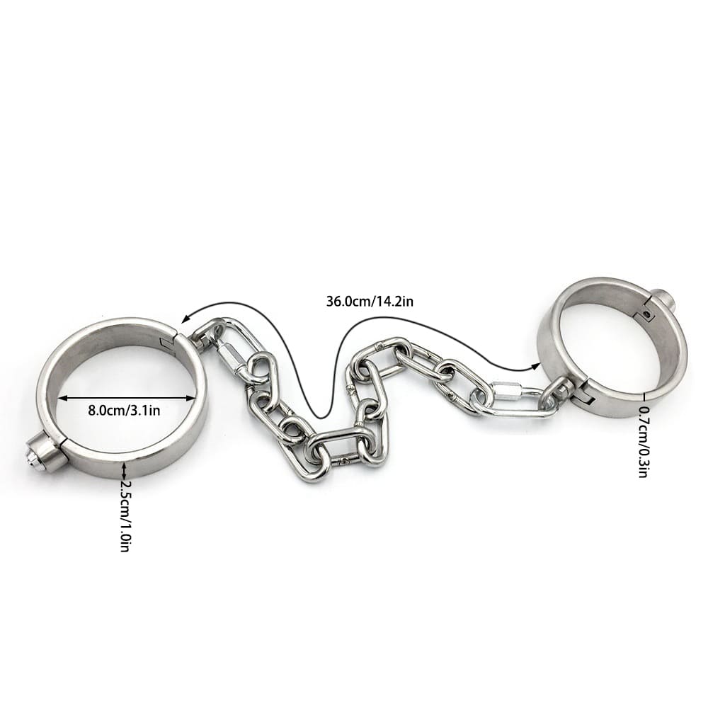 Vinctum-Stainless-Steel-BDSM-Leg-Cuff