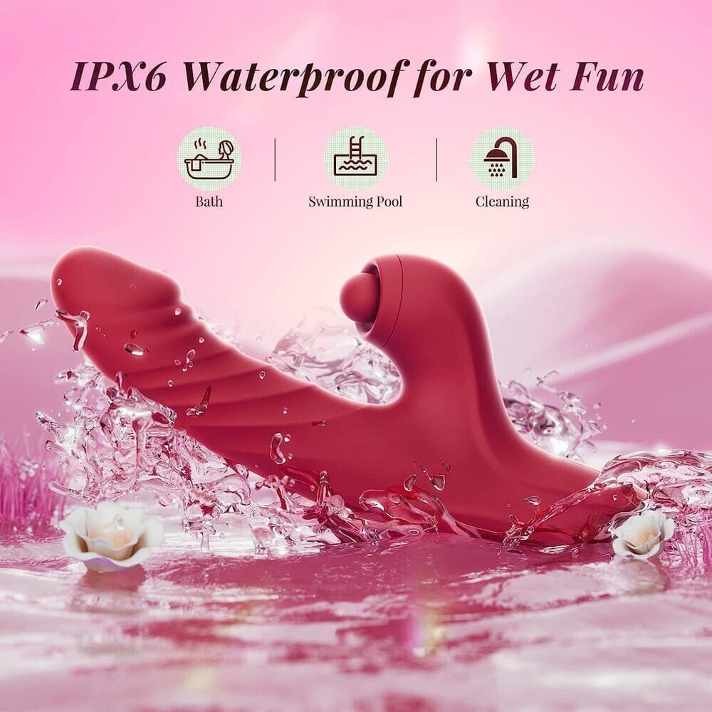 Violet-4-in-1-G-Spot-Vibrator-Clitoral-Sucker-App-Controlled