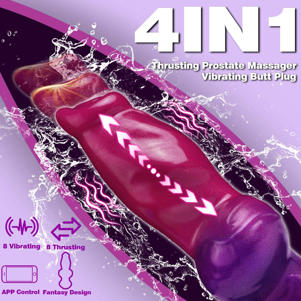 Virella-App-Controlled-Thrusting-Prostate-Massager-Silicone-Vibrating-Butt-Plug