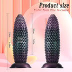 Visen-Silicone-Thrusting-Anal-Plug-with-Textured-Nodes-and-Remote-Control