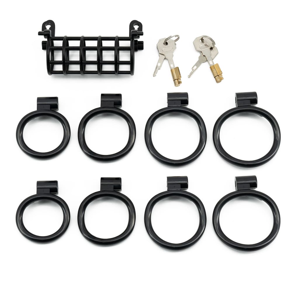 Vok-Dual-Locking-Male-Chastity-Cage