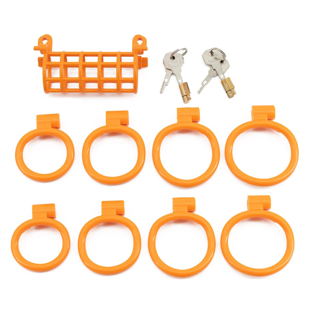 Vok-Dual-Locking-Male-Chastity-Cage
