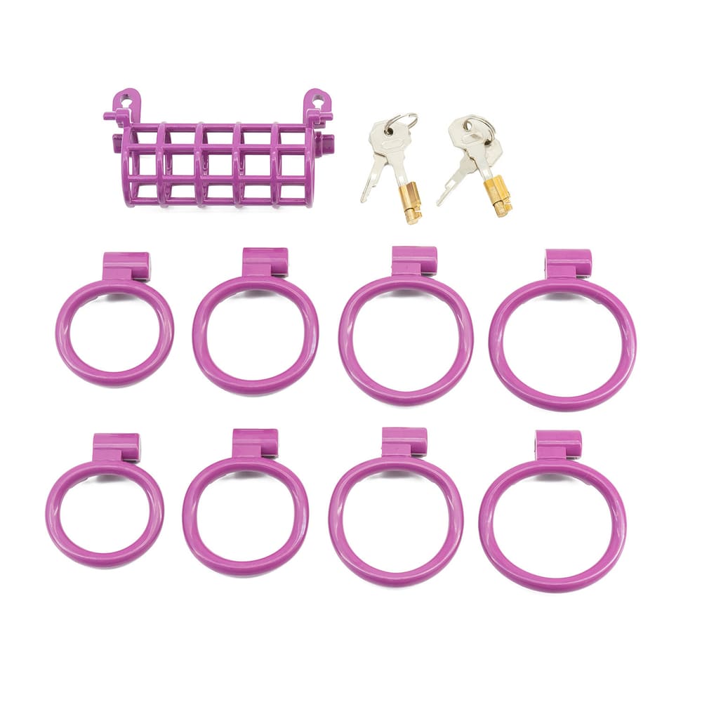 Vok-Dual-Locking-Male-Chastity-Cage