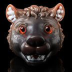 Fantasy Brown Canine Silicone Sex Doll - Beast Oral Sex Penis Massage Masturbator for Men