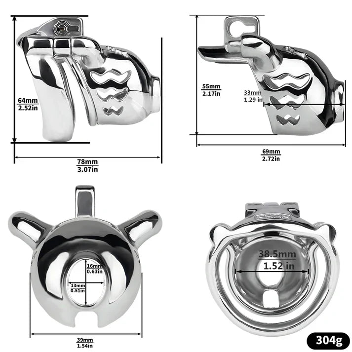 Weighted Chastity Cage