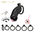 Oversized Chastity Device – Lightweight Resin with Ventilation & Strap