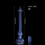 Eel Blue Oversized Tentacle Anal Plug