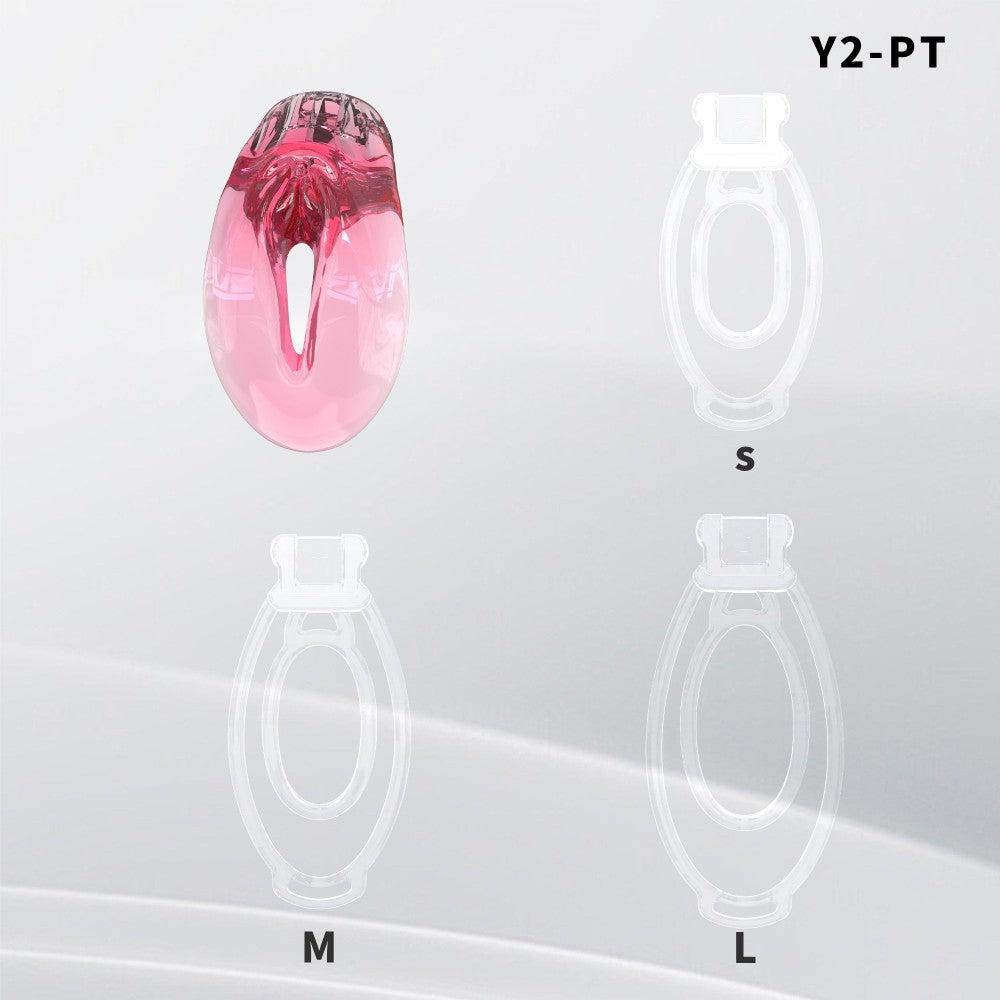 Fufu Clip Resin Sissy Chastity Cage