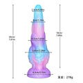 Alien Xenomorph Monster Dildo – Irregular Texture Fantasy Silicone Dildo with Suction Cup S/L | Domlust