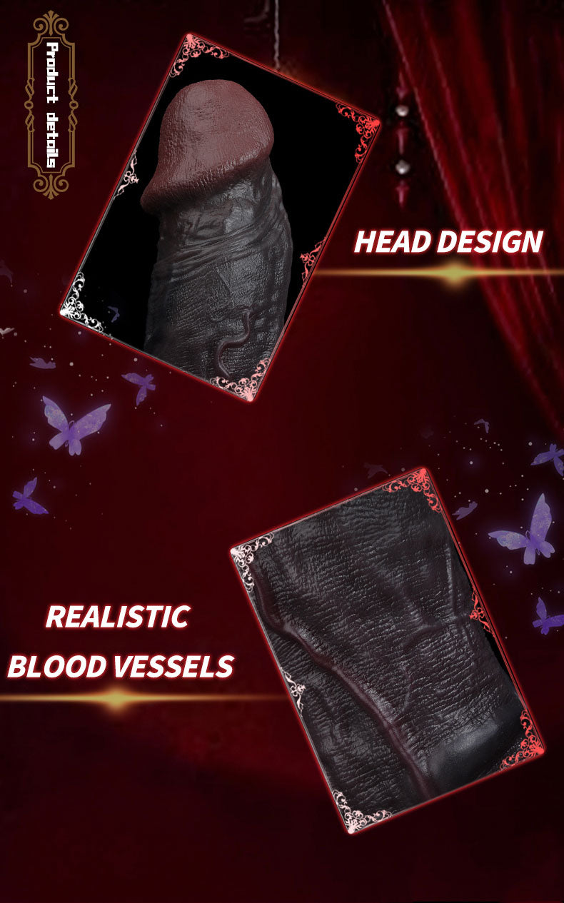 Realistic Liquid Silicone Cock Sleeve for Delay & Size Enhancement – Soft Penis Extender & Sex Toy for Men