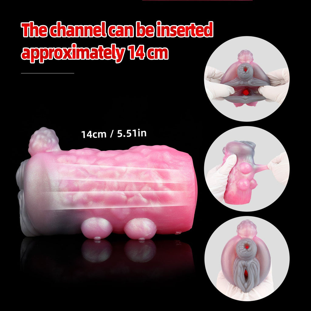 Kawaii Sheep Pocket Pussy – Vibration-Ready Silicone Blowjob Masturbator | Domlust Furry Fetish