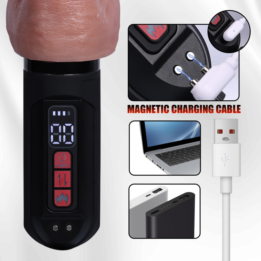 Thrusting Dildo Machine | Heated 180° Sex Machine – Domlust Fetish