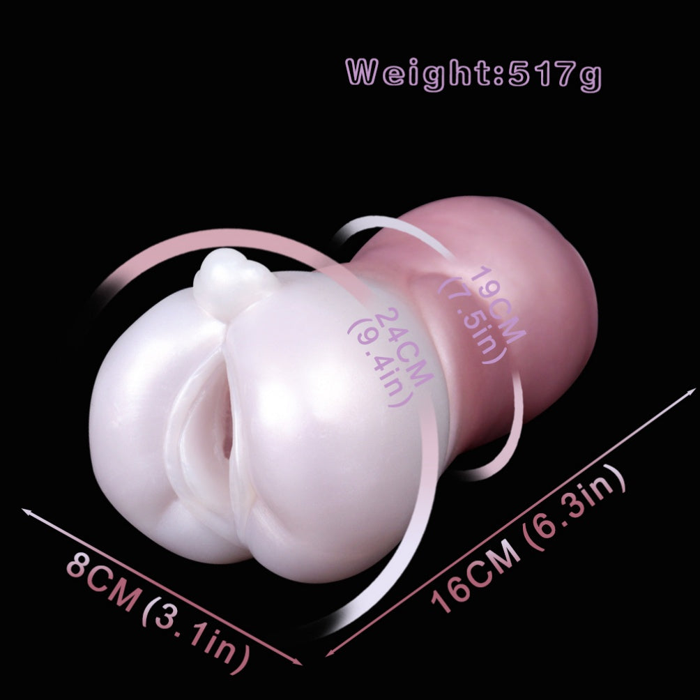 Liquid Silicone Fantasy Pocket Pussy - Realistic Male Masturbator