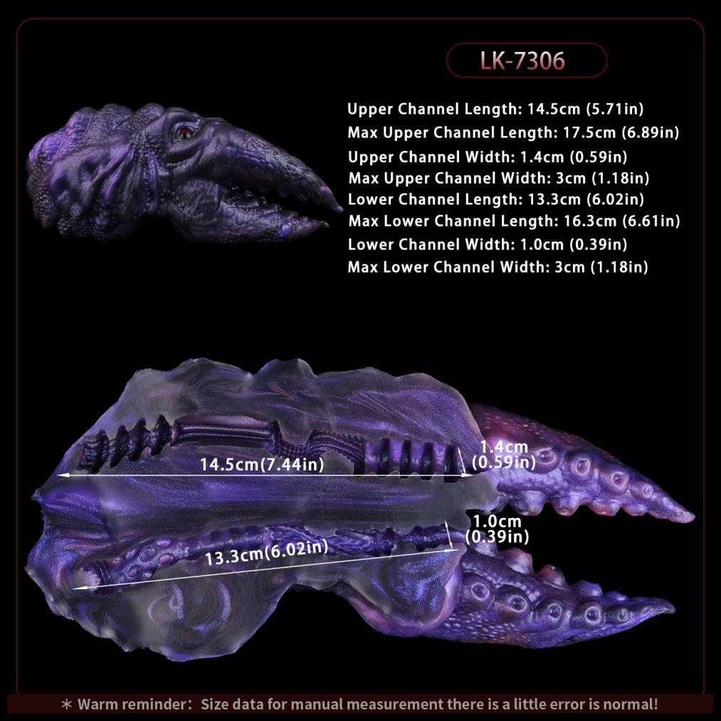 Eldritch Deep Sea Silicone Sex Doll - Abyssal Styx Octopus Fantasy Pocket Pussy Fetish Toy