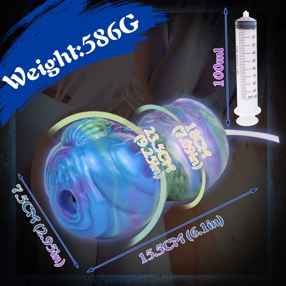 Ejaculating Alien Beast Pocket Pussy – Squirting Silicone Masturbator