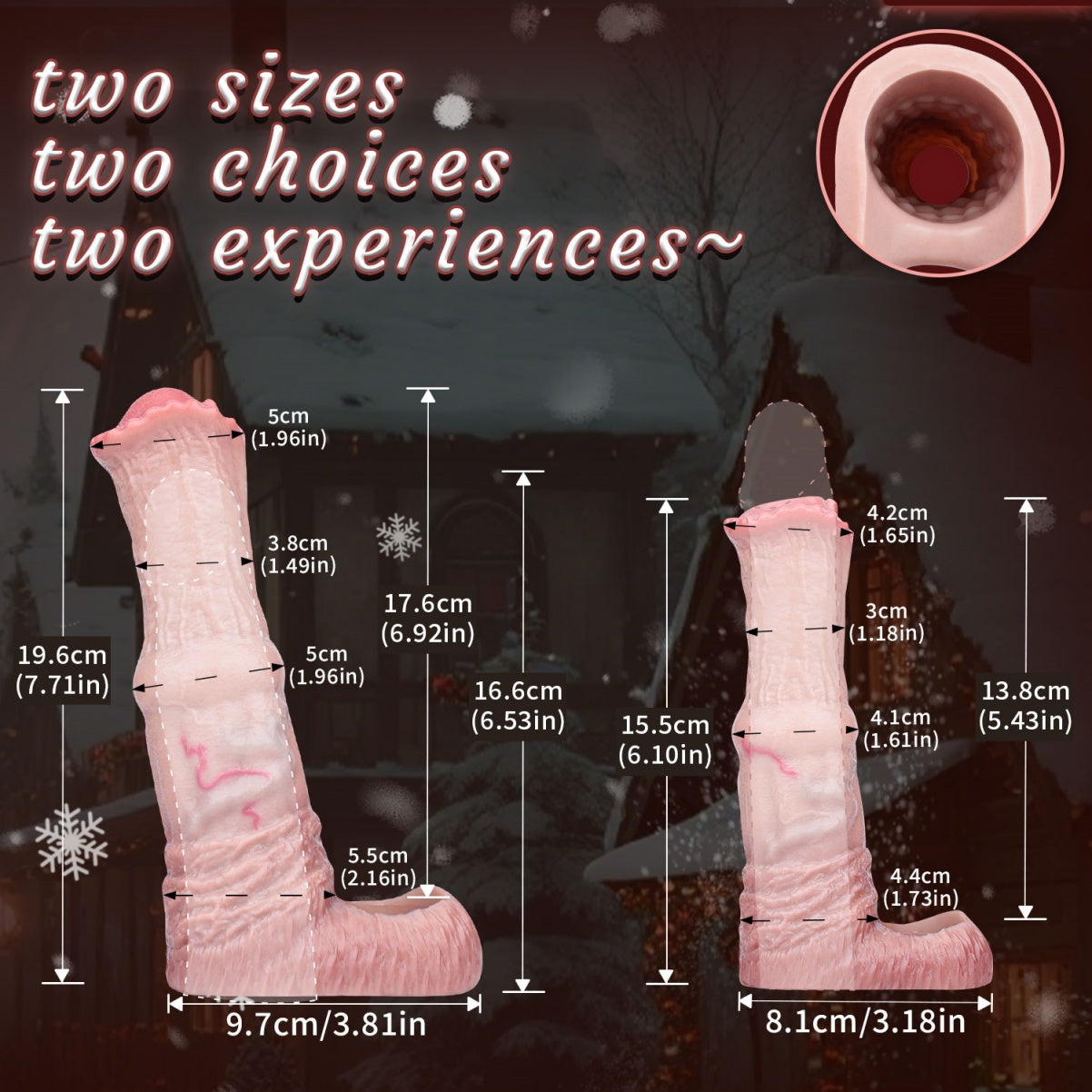 Fantasy Horse Dick Silicone Cock Sleeve – Soft Penis Extender with Secure Ring for Enhanced Play