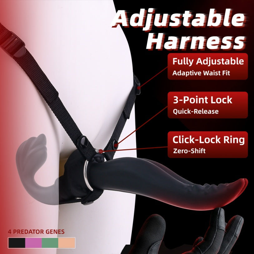 Wand Fantasy Strapless Strap-On Dildo – Dual-Head Premium Platinum Silicone | Lesbian & Couples