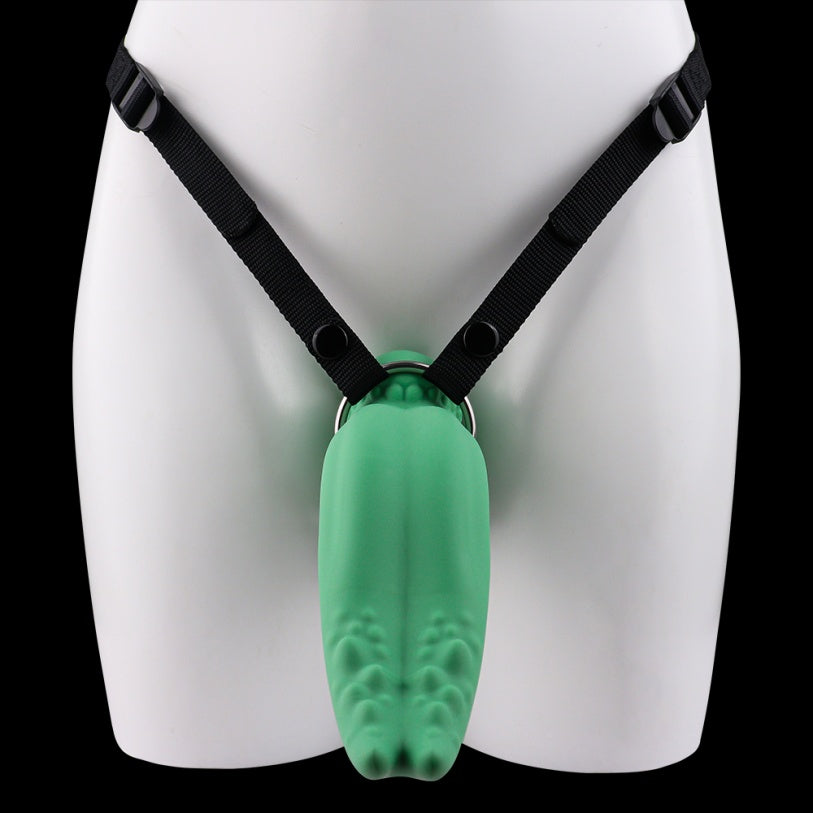 Wand Fantasy Strapless Strap-On Dildo – Dual-Head Premium Platinum Silicone | Lesbian & Couples