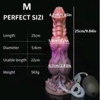 Squirting Fantasy Silicone Dragon Dildo – Vaginal Masturbation Tool with Swelling Texture and Fake Cum Injection