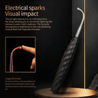 Roomfun Electric Shock Prostate Massager – 5-Level E-Stim Wand with 4 Interchangeable Heads