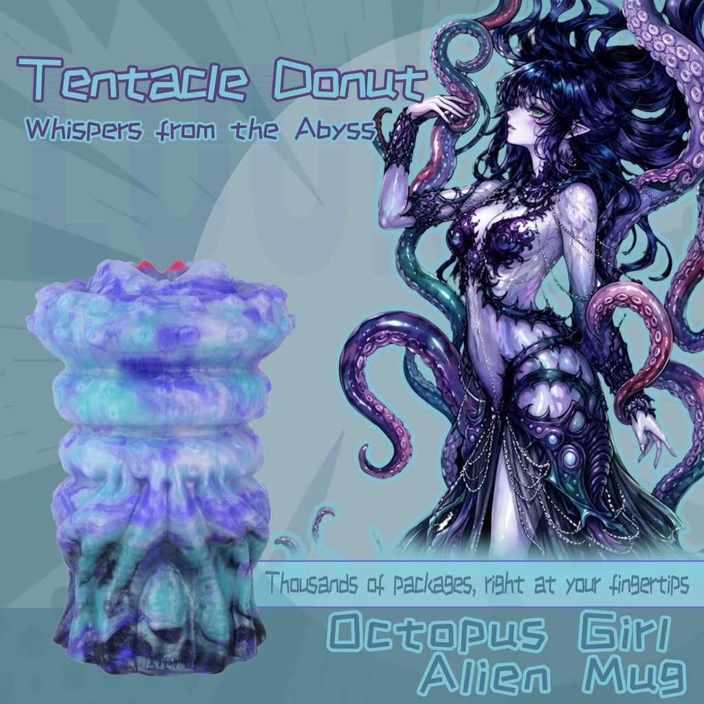 Tentacle Alien Pocket Pussy Stroker — Deep-Sea Fantasy Masturbator for Men Sex Toys