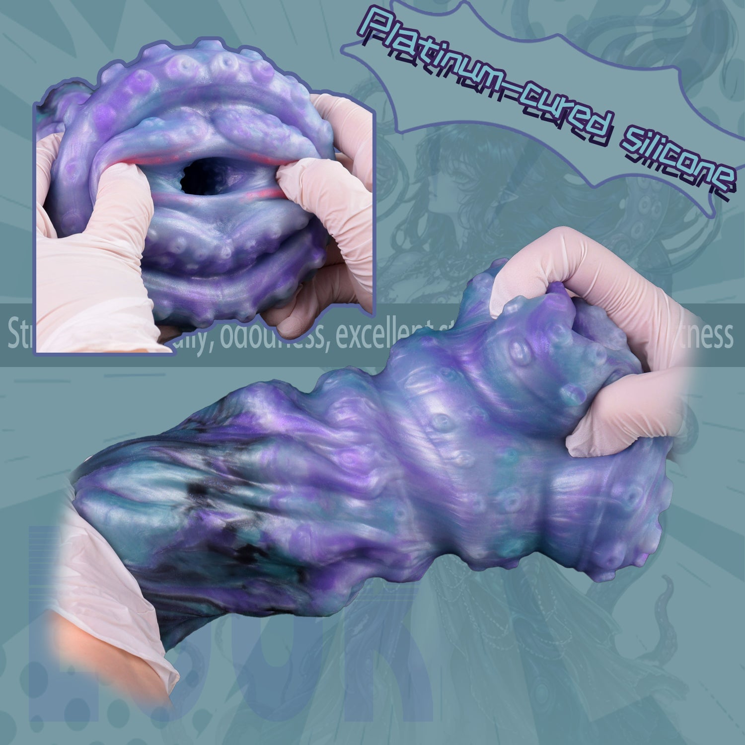 Tentacle Alien Pocket Pussy Stroker — Deep-Sea Fantasy Masturbator for Men Sex Toys