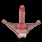 ED Improvement Wearable Penis Sleeve Panties – Realistic Silicone Texture for Girth & Length Enhancement