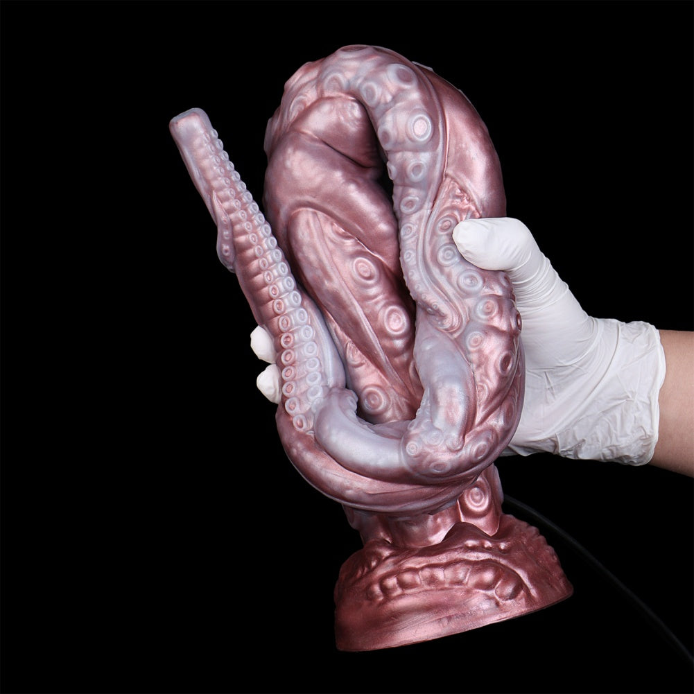 Extra Long 25 Inch Tentacle Dildo with Camera – Advanced Silicone Aliendildo for Deep Exploration