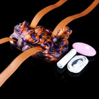 Dark Flame Wolf Lord Fantasy Beast Grinder – Platinum Silicone Vibrating Sex Grinding Toy