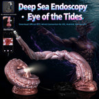 21 Inch Tentacle Dildo with Endoscope Camera - Extra Long Silicone Alien Toy for Deep G-Spot Exploration