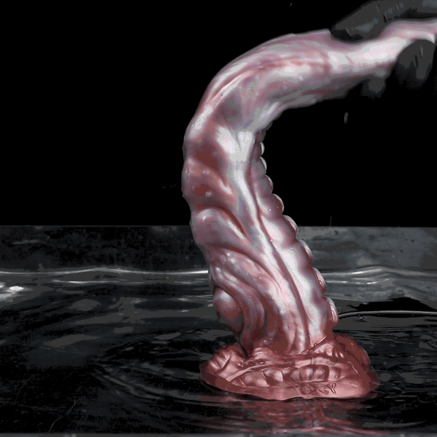 21 Inch Tentacle Dildo with Endoscope Camera - Extra Long Silicone Alien Toy for Deep G-Spot Exploration