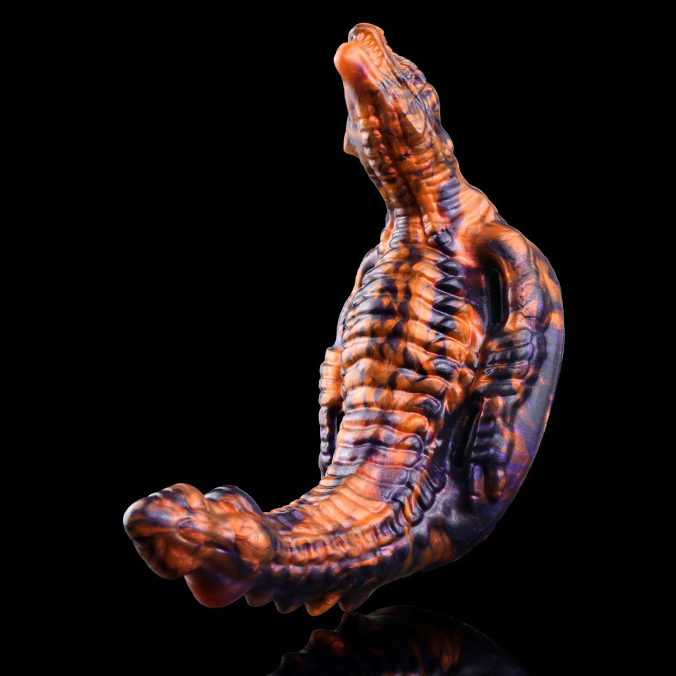 Tailflame Dragon Rider – Fantasy Beast-Themed Grinder Sex Toy | Platinum Silicone