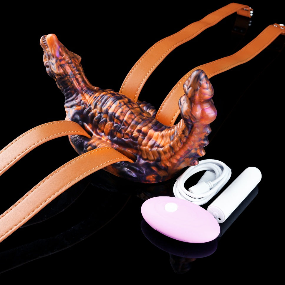 Tailflame Dragon Rider – Fantasy Beast-Themed Grinder Sex Toy | Platinum Silicone
