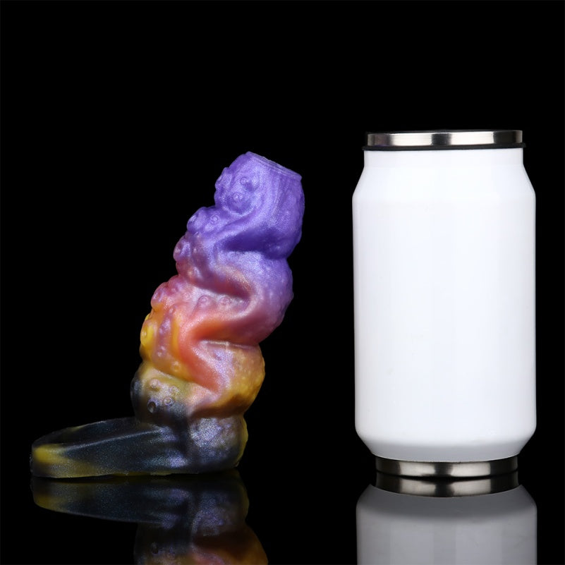 Octopus Fantasy Penis Sleeve – Alien Spiral 5-Inch Penis Extender for Deep-Stretch Pleasure
