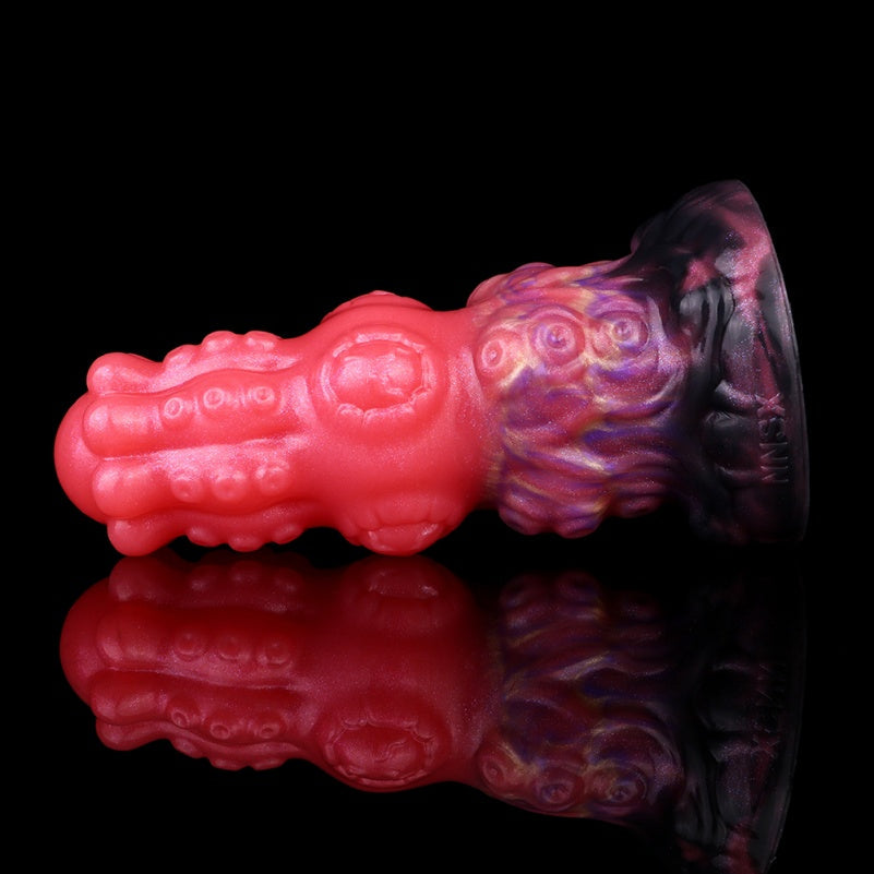 Fantasy Tentacle Dildo Butt Plug – Spiral Silicone Anal Masturbation Sex Toys for Women