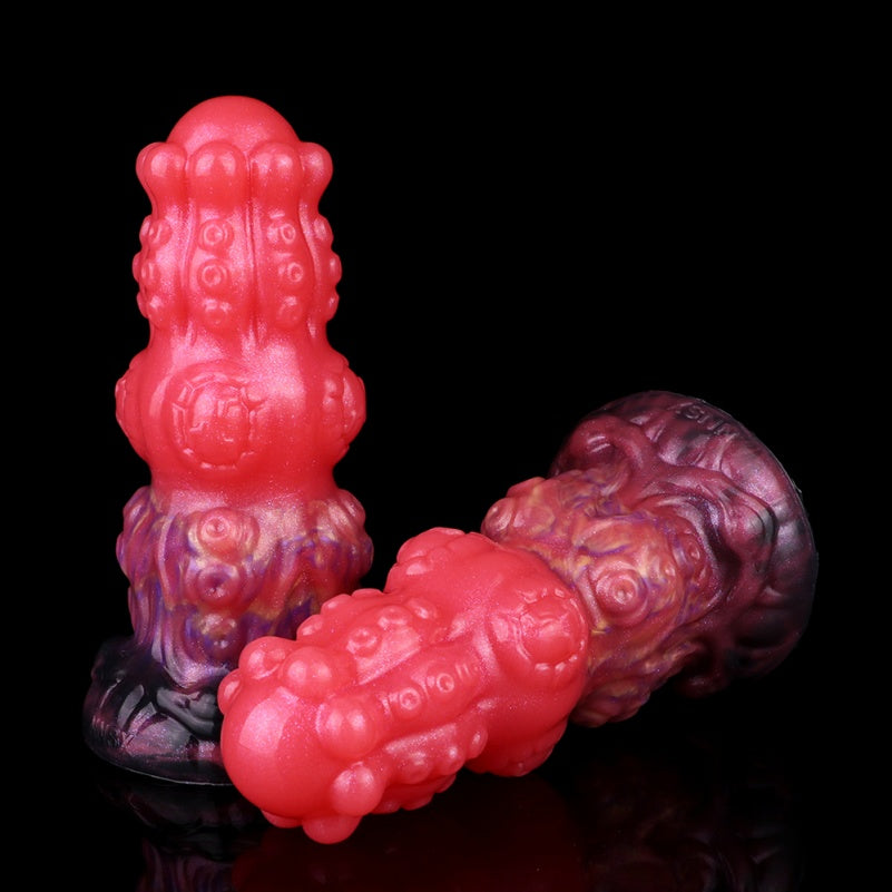 Fantasy Tentacle Dildo Butt Plug – Spiral Silicone Anal Masturbation Sex Toys for Women