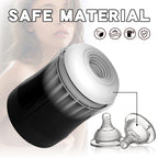 Suction and Massage Penis Masturbation Blowjob Porn Cup - Liquid Silicone Soft Male Sex Toys